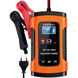 VERTREX - Acculader - Druppellader - Geschikt voor Motor Auto Scooter - 12V 6A