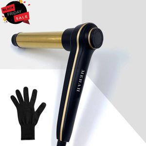 Merah krultang 25MM -Inclusief handschoenen- Automatische krultang - Zwart/ Goud