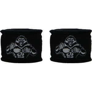 ORCQ Gorilla boxing handwraps- Boks Wraps - Boksbandages - Kickboks bandage - Paar - 450cm Zwart