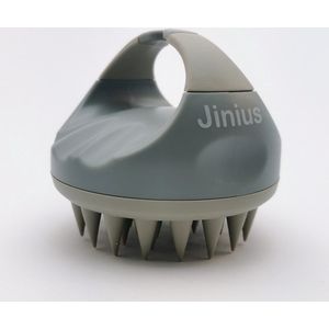 Scalp massager - Massage Borstel Hoofdhuid - Brush - Grijs