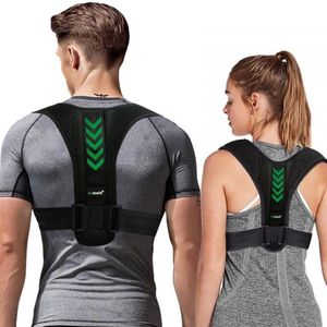 Garmoi - Medische Verstelbare Rugbrace - Zwart - Houdingscorrector