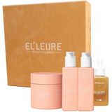 Elleure - Édifiant Cadeaupakket - Haarverzorging - 250ml Shampoo, 250ml Conditioner, 250ml Masker, 50ml Olie