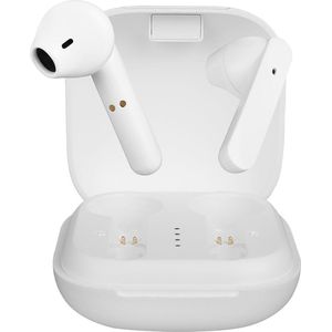 Mobstore EarBuds D-003 Wit - Draadloze Oordopjes - Airpods alternatief - Bluetooth oordopjes - Oordopjes draadloos - Draadloos - Bluetooth Oortjes - oordopjes - Sport oortjes - Earpods - Geschikt voor Apple iPhone en Android