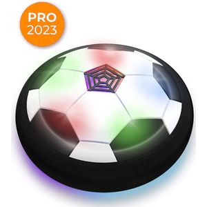 Hover Voetbal PRO - Binnen Voetbal - Foam Voetbal - Air Voetbal - Binnen Bal - Soft Voetbal - Air Voetbal - Air Powered Soccer - Zweefvoetbal - MET LED LICHT