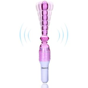 Erodit® Flirting Anaal Vibrator- vibrerende kralen buttplug -G-Spot -Prostaat- Anaal dildo- Prostaat vibrator voor mannen, vibrator voor vrouwen inclusief batterij - Seksspeeltjes- Sex toys- sex speeltjes- Erotiek koppels