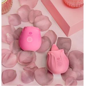 Erodit® Oral Pleasure cadeau geschenkset- 2 Vibrators voor vrouwen - Zuig vibrators voor vrouwen- Tong vibrator- Lik vibrator voor clitoris- verschillende modes– Cadeau voor Vrouw - Erotiek- Seksspeeltjes voor vrouwen