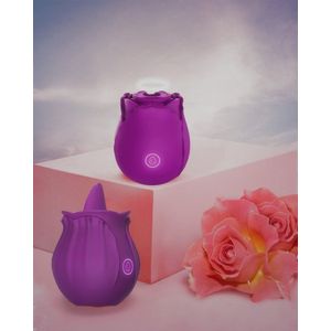 Erodit® Oral Pleasure cadeau geschenkset - 2 Vibrators voor vrouwen - Zuig vibrators voor vrouwen- Tong vibrator- Lik vibrator voor clitoris- verschillende modes– Cadeau voor Vrouw - Erotiek- Seksspeeltjes voor vrouwen