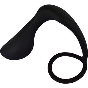 Erodit® Siliconen buttplug cockring - prostaat stimulator - G-spot - Anaal penisring - Sex toy voor mannen - Sekspeeltjes - Erotiek voor mannen - Erotiek voor koppels