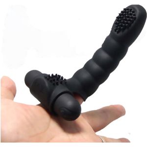 Erodit® Krachtige G-spot Vinger Vibrator - met 10 Vibratiestanden -Vibrerend clitoris stimulator-vibrators voor vrouwen – vibrators voor mannen- seks speeltjes- anaal speeltje- Erotiek voor vrouwen – mannen