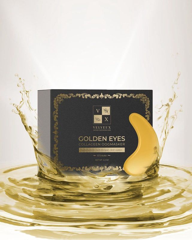 Velveux - Collageen Oogmasker - 24 Stuks - Hydrogel Pads - Gezichtsmaskers Verzorging