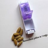 Weeklader - Medicijndoos - Geschikt voor 7 dagen - Met Drukknoppen