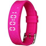 Herinnerings-alarm/plashorloge-kinderen- ouderen- slechthorende- 15 alarmen - countdowntimer-gespsluiting- roze