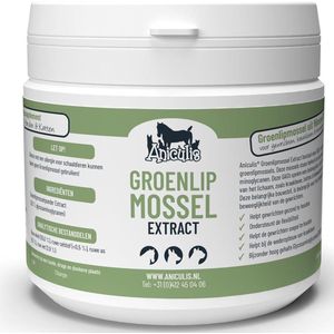 Aniculis - Groenlipmossel Poeder Extract voor Dieren - 250g - Ondersteunt Gewrichten