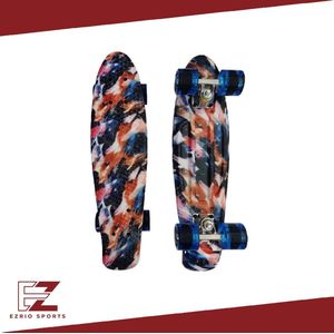 Penny Board voor Meisjes en Jongens – Skateboard – Longboard – Verf Print – 22 inch
