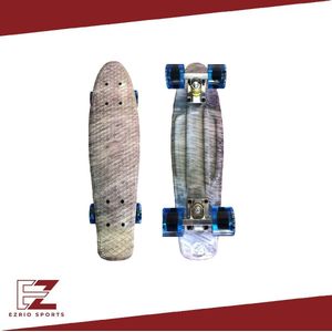 Penny Board voor Meisjes en Jongens – Skateboard – Longboard – 22 inch – Roze – Blauw – Fade