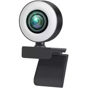 Webcam 1920x1080 FULL HD Camera Usb - Extra veiligheid Cover - Webcam - Webcam voor pc met USB