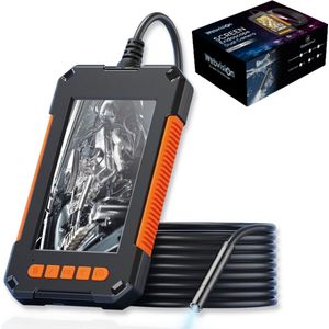 Webvision Inspectiecamera met Scherm 5M - 1080P HD - 4.3 inch LCD scherm - IP67 Waterdicht - LED Verlichting - Endoscoop - Inspectie Camera