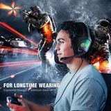 SoulBytes S12 RGB - Over-ear Koptelefoons - Gaming Headset - Zwart