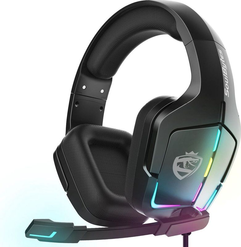 SoulBytes S12 RGB - Over-ear Koptelefoons - Gaming Headset - Zwart
