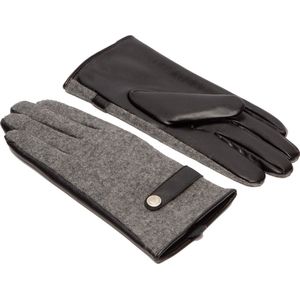 Dames Handschoenen Touchscreen - Handschoenen Dames Grijs - Comfortabele Warme Voering - Touchscreen Compatibel - Modieuze handschoenen voor dames - Model Roxy - maat S