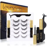 wimperextensions met magnetische eyeliner zwart - nep wimpers magnetisch - magnetische wimpers - nepwimpers