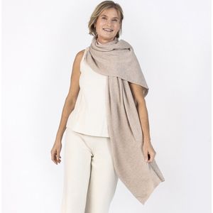 Pashmina Shine-Zand-Beige-Sjaal Dames-Cashmere-Sjaal Heren-Select Deal-Oversized-Made In Italy-Sjaals Voorjaar-Sjaals Zomer-Moederdag