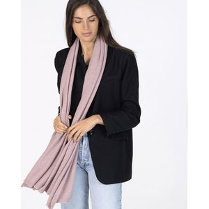 LunaModi""-Oud Roze-Sjaal Dames-Sjaal Heren-Cashmere-200*70 cm-Made In Italy-Sjaals Dames-Sjaals Lente-Voorjaar-ModeSjaals-Sjaals