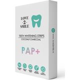 Love2Smile - Whitening Strips - Natuurlijke Tandenbleker - 30 Minuten Actie
