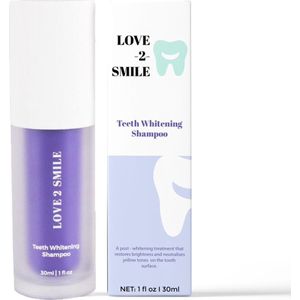 Love2smile Teeth Bleaching Shampoo – het natuurlijke bleken van tanden uit Nederland & België – goedgekeurde tandpasta – tanden bleken – peroxidevrij