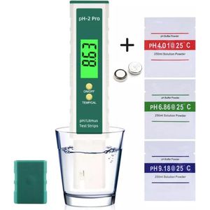 pH Pro Meter- Digitale pH meter - Water Kwaliteit Testen - Thermometer