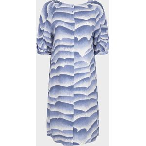 Sandwich jurk blauw sale