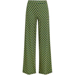 King Louie, Dames, Broeken, Groen, Maat: XL