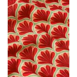 King Louie Blouse Rood - Kraag Halslijn