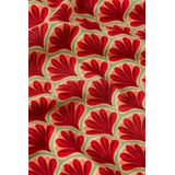 King Louie Blouse Rood - Kraag Halslijn