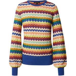 Trui - Knitwear - Geribbelde Kraag - Lange Mouw - Slanke Pasvorm