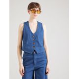 King Louie Bianca gilet chambray