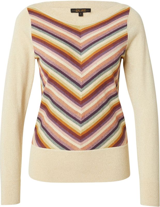 Trui dames - King Louie - Creme/Multicolour