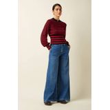 King Louie - Flavia - Gebreide Top - Berry