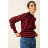 King Louie - Flavia - Gebreide Top - Berry