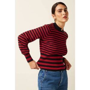 King Louie - Flavia - Gebreide Top - Berry