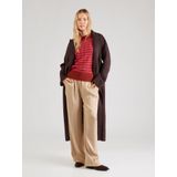 King Louie - Erin - Gebreide Trui - Rood/Roze - Lange Bisschopsmouwen