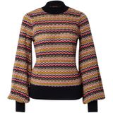 Top - King Louie - Zwart/Multicolour