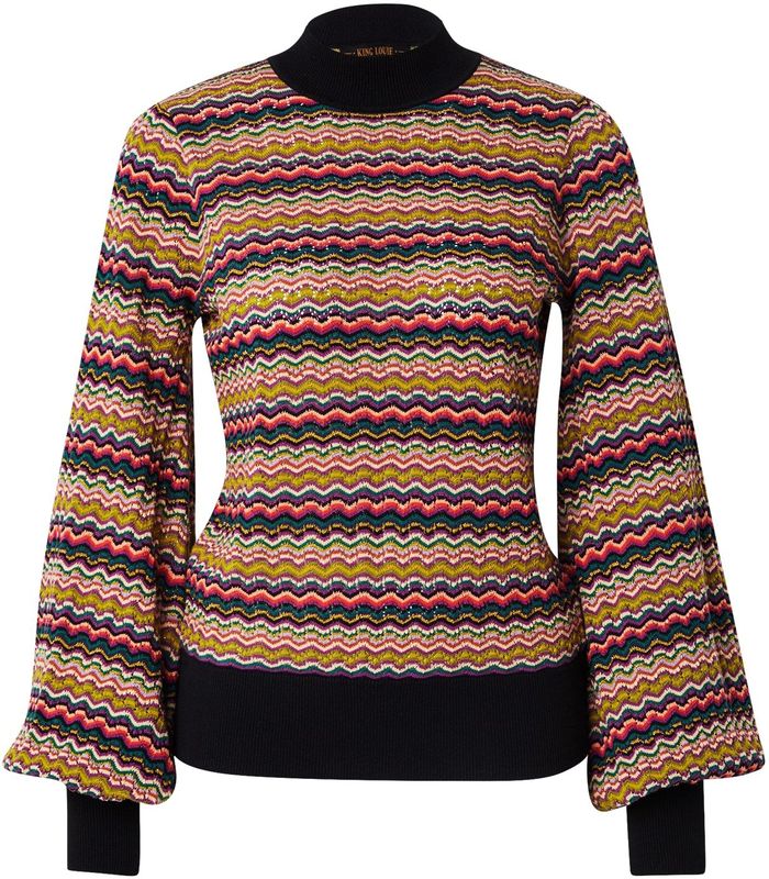 Top - King Louie - Zwart/Multicolour