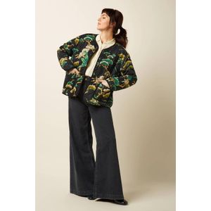 King Louie - Jasje - Zwart - Dames - Ronde Hals - Lange Mouwen