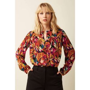 King Louie - Fern Blouse Matiz - Blouse - Oranje