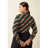 Blouse dames - King Louie - Groen/Multicolour