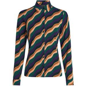 Blouse dames - King Louie - Groen/Multicolour