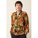King Louie - Maisie - Blouse - Zwart/Multicolour