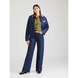 King Louie - Blouse - Groen - Viscose met Elastaan - Lange Mouwen