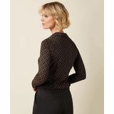 King Louie - Blouse - Zwart/Multicolour